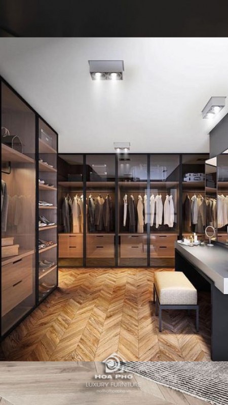 Nguyên tắc khi thiết kế phòng thay đồ