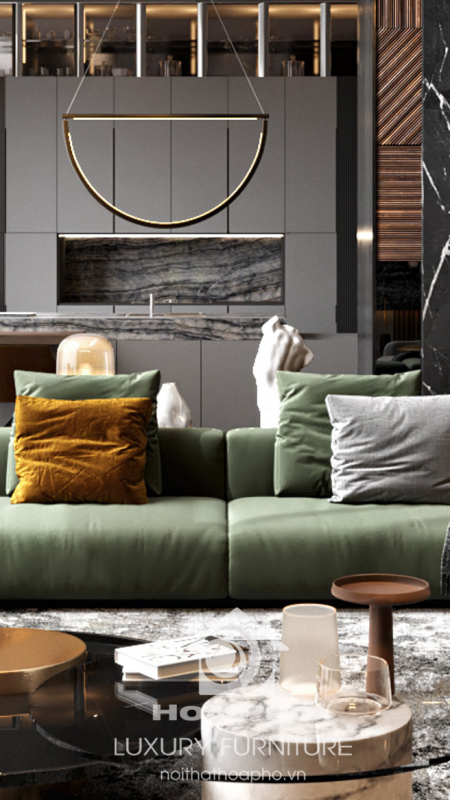 Phòng khách phong cách hiện đại