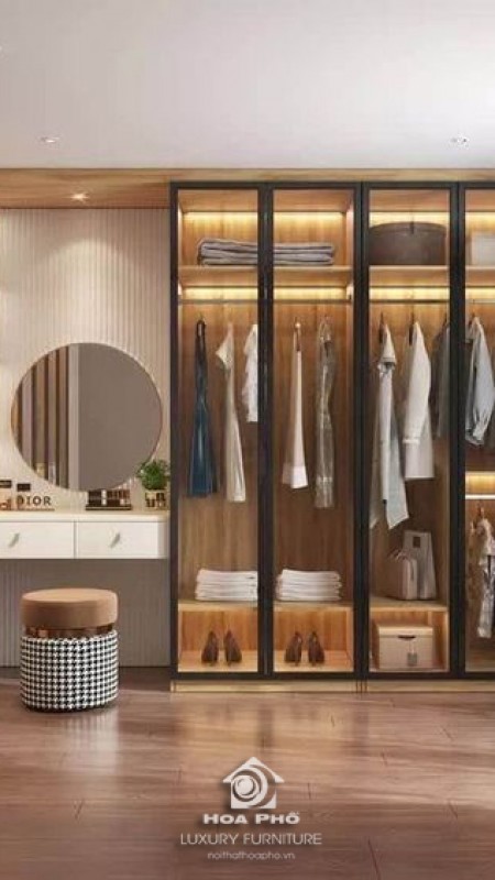 Nguyên tắc khi thiết kế phòng thay đồ