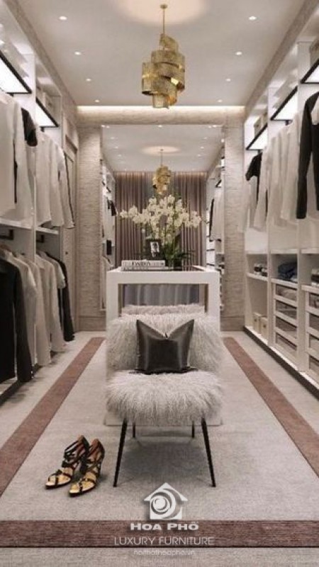 Nguyên tắc khi thiết kế phòng thay đồ