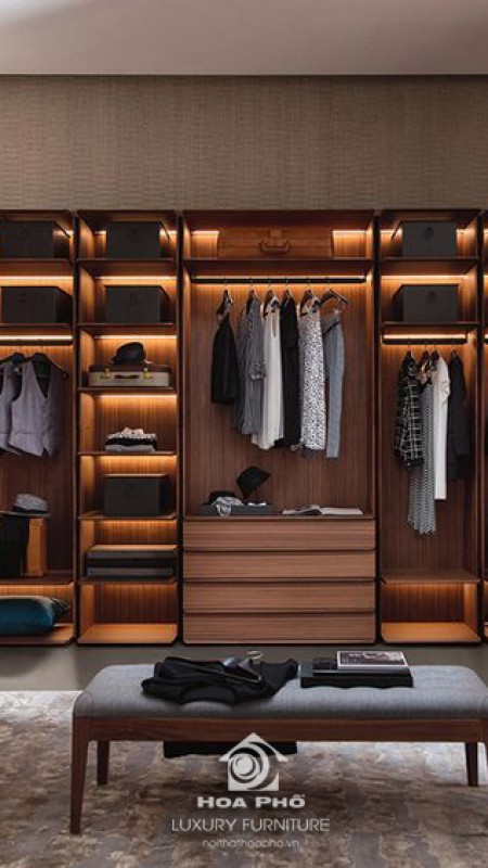 Nguyên tắc khi thiết kế phòng thay đồ