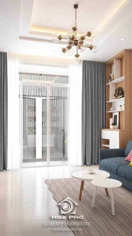 Những xu hướng thiết kế nhà ống với phòng khách hiện đại