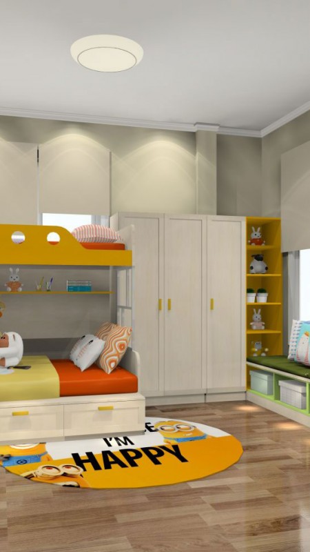 Phòng trẻ em phong cách hiện đại