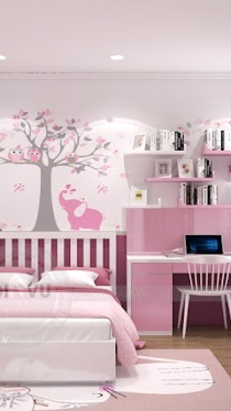 Phòng trẻ em phong cách hiện đại